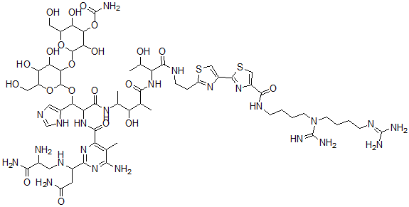 CAS#: 9060-11-1， Bleomycin B4