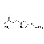 CAS#: 90609-31-7， Methyl 3-(5-ethoxy-4,5-dihydro-1,2-oxazol-3-yl)propanoate