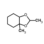 CAS#: 90646-23-4， 2,3a-Dimethylhexahydro-1,3-benzodioxole