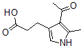 CAS#: 90663-63-1， 3-(4-Acetyl-5-methyl-1H-pyrrol-3-yl)propanoic acid
