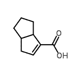 CAS#: 90673-63-5， 3,3a,4,5,6,6a-Hexahydro-1-pentalenecarboxylic acid