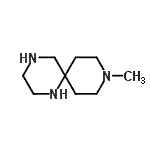 CAS#: 90703-73-4， 9-Methyl-1,4,9-triazaspiro[5.5]undecane