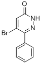 structure of CAS# 90766-97-5, 5-Bromo-6-Phenyl-3(2H)-Pyridazinone;5-BROMO-6-PHENYL-3(2H)-PYRIDAZINONE;5-Bromo-6-Phenyl-2H-Pyridazin-3-One