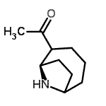 CAS#: 90821-01-5， 1-[(1R)-9-Azabicyclo[4.2.1]non-2-yl]ethanone