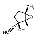 CAS#: 90821-46-8， (1R,2R,5S)-2-Ethynyl-5-methyl-6-oxabicyclo[3.1.0]hexan-2-ol