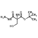 CAS 登录号：90867-96-2， 2-甲基-2-丙基2-(肼基羰基)-L-丝氨酸酯