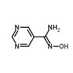 CAS#: 90993-50-3， N-Hydroxy-5-pyrimidinecarboximidamide