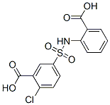 CAS#: 91-36-1， 5-[[(2-Carboxyphenyl)amino]sulphonyl]-2-chlorobenzoic acid