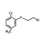 CAS#: 910032-21-2， 2-(2-Bromoethoxy)-1-chloro-4-methylbenzene