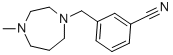 CAS#: 910036-91-8， 3-[(Hexahydro-4-Methyl-1H-1,4-Diazepin-1-Yl)Methyl]-Benzonitrile
