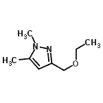 CAS#: 91027-04-2， 3-(Ethoxymethyl)-1,5-dimethyl-1H-pyrazole