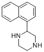 structure of CAS# 910444-80-3, 2-(1-Naphthalenyl)-Piperazine;2-NAPHTHALEN-1-YL-PIPERAZINE;2-(1-Naphthyl)Piperazine