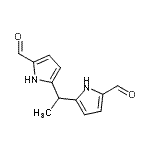 CAS#: 911467-52-2， 5,5'-(1,1-Ethanediyl)bis(1H-pyrrole-2-carbaldehyde)