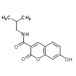 CAS#: 91153-72-9， 7-Hydroxy-N-isobutyl-2-oxo-2H-chromene-3-carboxamide