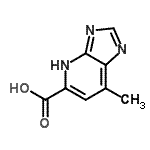 CAS 登录号：912451-70-8， 7-甲基-1H-咪唑并[4,5-b]吡啶-5-羧酸