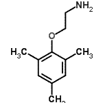structure of CAS# 91339-50-3, 2-(Mesityloxy)ethanamine;2-(mesityloxy)ethanamine;A3527/0149367