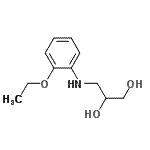 CAS#: 91340-79-3， 3-[(2-Ethoxyphenyl)amino]-1,2-propanediol