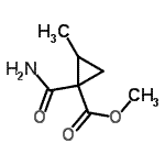 CAS#: 91366-07-3， Methyl 1-carbamoyl-2-methylcyclopropanecarboxylate