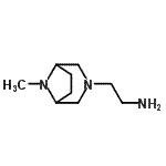 CAS#: 91445-47-5， 2-(8-Methyl-3,8-diazabicyclo[3.2.1]oct-3-yl)ethanamine