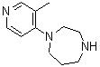 CAS#: 915919-81-2， 1-(3-Methyl-4-pyridinyl)-1,4-diazepane