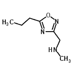 CAS#: 915922-63-3， N-Methyl-1-(5-propyl-1,2,4-oxadiazol-3-yl)methanamine
