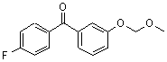 结构式 CAS# 915923-61-4, (4-氟苯基)[3-(甲氧基甲氧基)苯基]甲酮