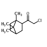 CAS#: 91638-95-8， 2-Chloro-1-(1,7,7-trimethylbicyclo[2.2.1]hept-2-yl)ethanone