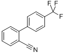 structure of CAS# 91748-21-9, 4'-(Trifluoromethyl)-[1,1'-Biphenyl]-2-Carbonitrile;4'-(TRIFLUOROMETHYL)[1,1'-BIPHENYL]-2-CARBONITRILE;4-(TRIFLUOROMETHYL)-2'-BIPHENYLCARBONITRILE;4'-TRIFLUOROMETHYL-BIPHENYL-2-CARBONITRILE