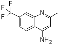 structure of CAS# 917562-00-6, 2-Methyl-7-(trifluoromethyl)-4-quinolinamine;2-methyl-7-(trifluoromethyl)-4-quinolylamine;2-Methyl-<wbr>7-(triflu<wbr>oromethyl<wbr>)quinolin<wbr>-4-amine,<wbr> 4-Amino-<wbr>7-(triflu<wbr>oromethyl<wbr>)quinaldi<wbr>ne;2-Methyl-<wbr>7-(triflu<wbr>oromethyl<wbr>)quinolin<wbr>-4-amine;<wbr> 4-Amino-<wbr>7-(triflu<wbr>oromethyl<wbr>)quinaldi<wbr>ne