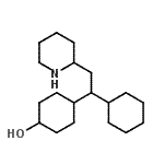 CAS#: 917877-74-8， 4-[1-Cyclohexyl-2-(2-piperidinyl)ethyl]cyclohexanol