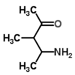 CAS#: 91875-42-2， 4-amino-3-methyl-pentan-2-one