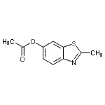 CAS#: 91880-86-3， 2-Methyl-1,3-benzothiazol-6-yl acetate