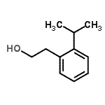 结构式 CAS# 91967-88-3, 2-(2-异丙基苯基)乙醇
