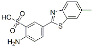 CAS 登录号:92-01-3, 2-氨基-5-(6-甲基苯并噻唑-2-基)苯磺酸