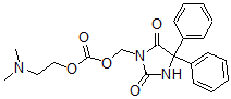 CAS#: 92135-00-7， 3-(Hydroxymethyl)Phenytoin N,N-Dimethylaminoethyl Carbonate