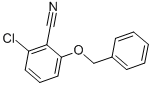 structure of CAS# 92161-40-5, 2-Chloro-6-Benzyloxybenzonitrile;2-(Benzyloxy)-6-Chloro-Benzonitrile;2-Chloro-6-Benzyloxybenzonitrile