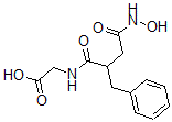 CAS#: 92175-56-9， (3-(N-Hydroxy)Carboxamido-2-Benzylpropanoyl)Glycine