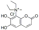 CAS#: 92246-48-5， (6,7-Dihydroxy-2-Oxo-Chromen-8-Yl)Methyl-Diethyl-Azanium Chloride
