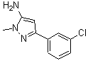 CAS#: 92406-44-5， 3-(3-Chlorophenyl)-1-methyl-1H-pyrazol-5-amine
