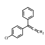 CAS#: 92427-76-4， 1-Chloro-4-(1-phenylpropadienyl)benzene