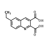 CAS#: 92513-46-7， 6-Ethyl-2,3-quinolinedicarboxylic acid