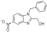 CAS#: 92555-02-7， (1-Benzyl-5-nitro-1H-benzimidazol-2-yl)methanol
