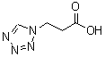 结构式 CAS# 92614-86-3, 3-(1H-四唑-1-基)丙酸