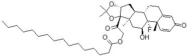 CAS#: 92626-27-2， Triamcinolone Acetonide 21-Palmitate