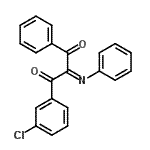 CAS#: 92630-47-2， (2E)-1-(3-Chlorophenyl)-3-phenyl-2-(phenylimino)-1,3-propanedione