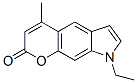 CAS#: 92782-48-4， 4-Methyl-N-EthylPyrrolo[3,2-g]Coumarin