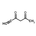 CAS 登录号：92836-61-8， 5-己炔-2,4-二酮