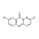 CAS#: 930295-07-1， 8-bromo-2-chloro-pyridazino[6,1-b]quinazolin-10-one