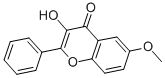 structure of CAS# 93176-00-2, 6-Methoxyflavonol;3-Hydroxy-6-Methoxy-2-Phenyl-Chromen-4-One;3-Hydroxy-6-Methoxy-2-Phenyl-4-Chromenone;3-Hydroxy-6-Methoxy-2-Phenyl-Chromone