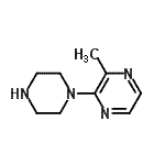 CAS#: 93263-83-3， 2-Methyl-3-(1-piperazinyl)pyrazine